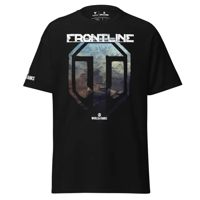 World of Tanks Frontline 2025 t-shirt cotone unisex