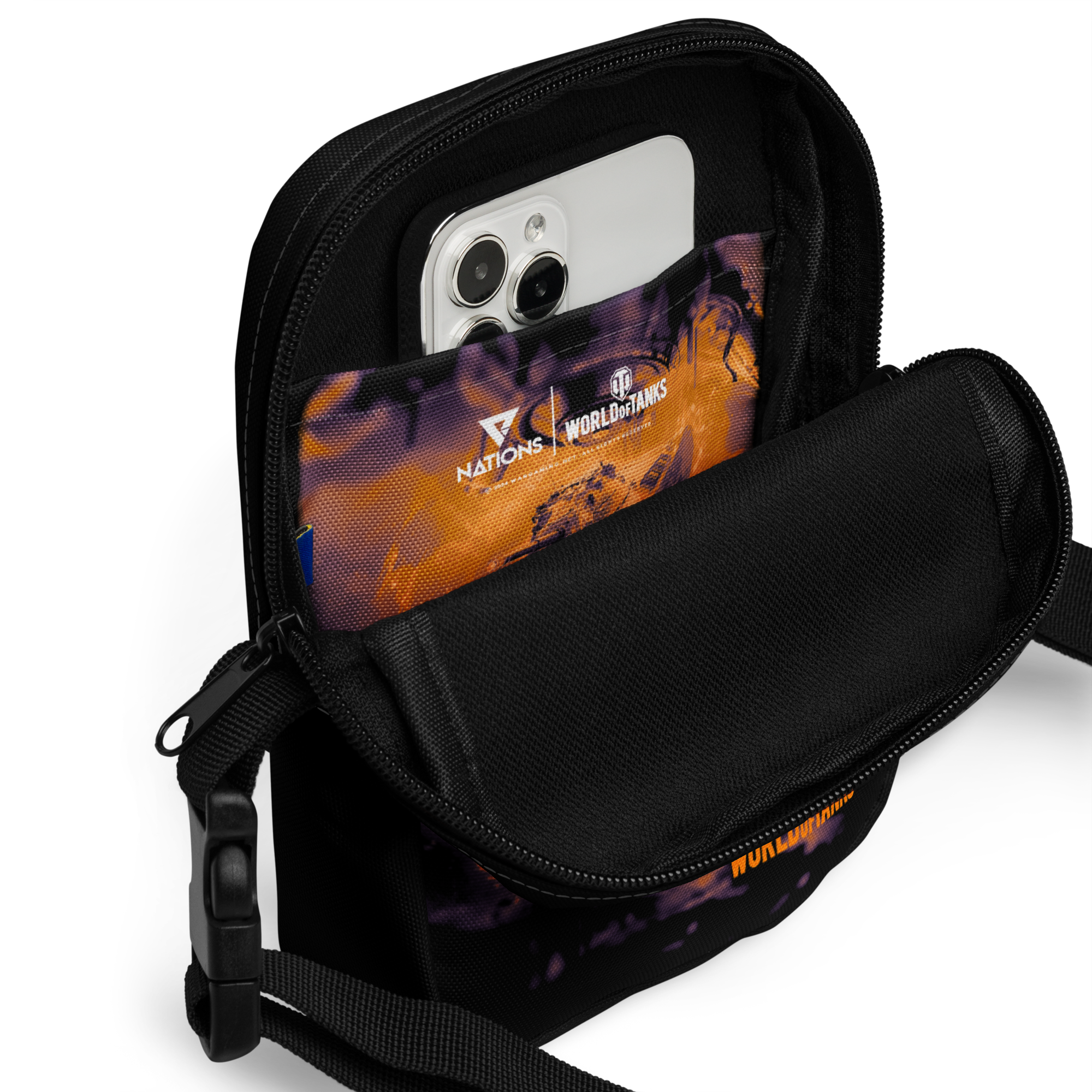 World of Tanks Halloween borsello tracolla utility idrorepellente