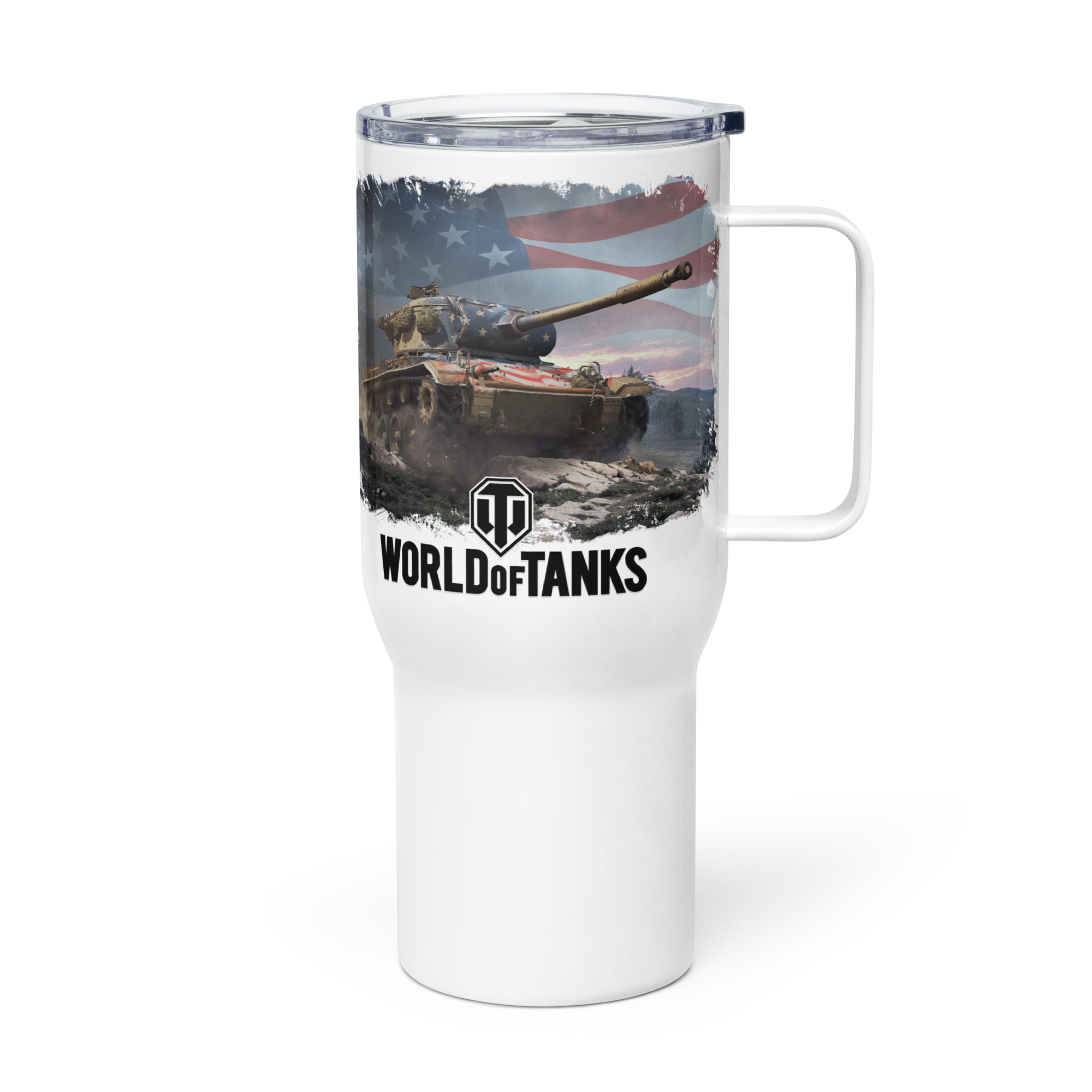 World of Tanks July 4th T78 travel mug acciaio 739 ml