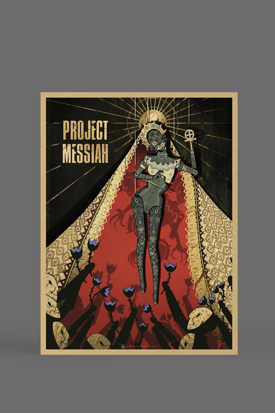 Red Barrels Outlast Project Messiah poster 18x24 ufficiale