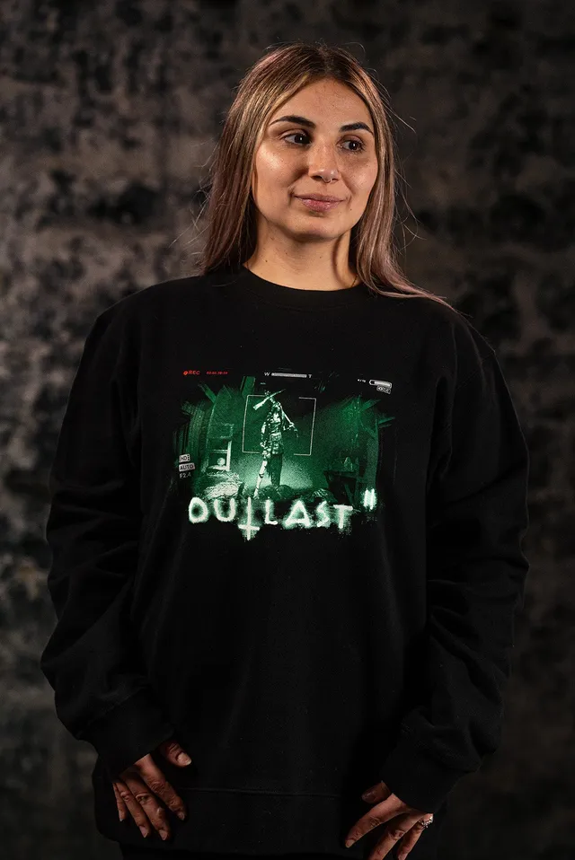 Red Barrels Outlast 2 felpa girocollo verde notte unisex