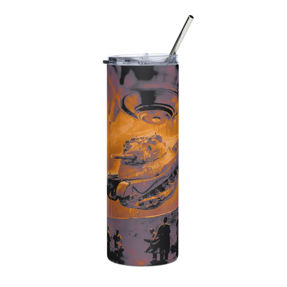 World of Tanks Halloween tumbler termico acciaio 600 ml