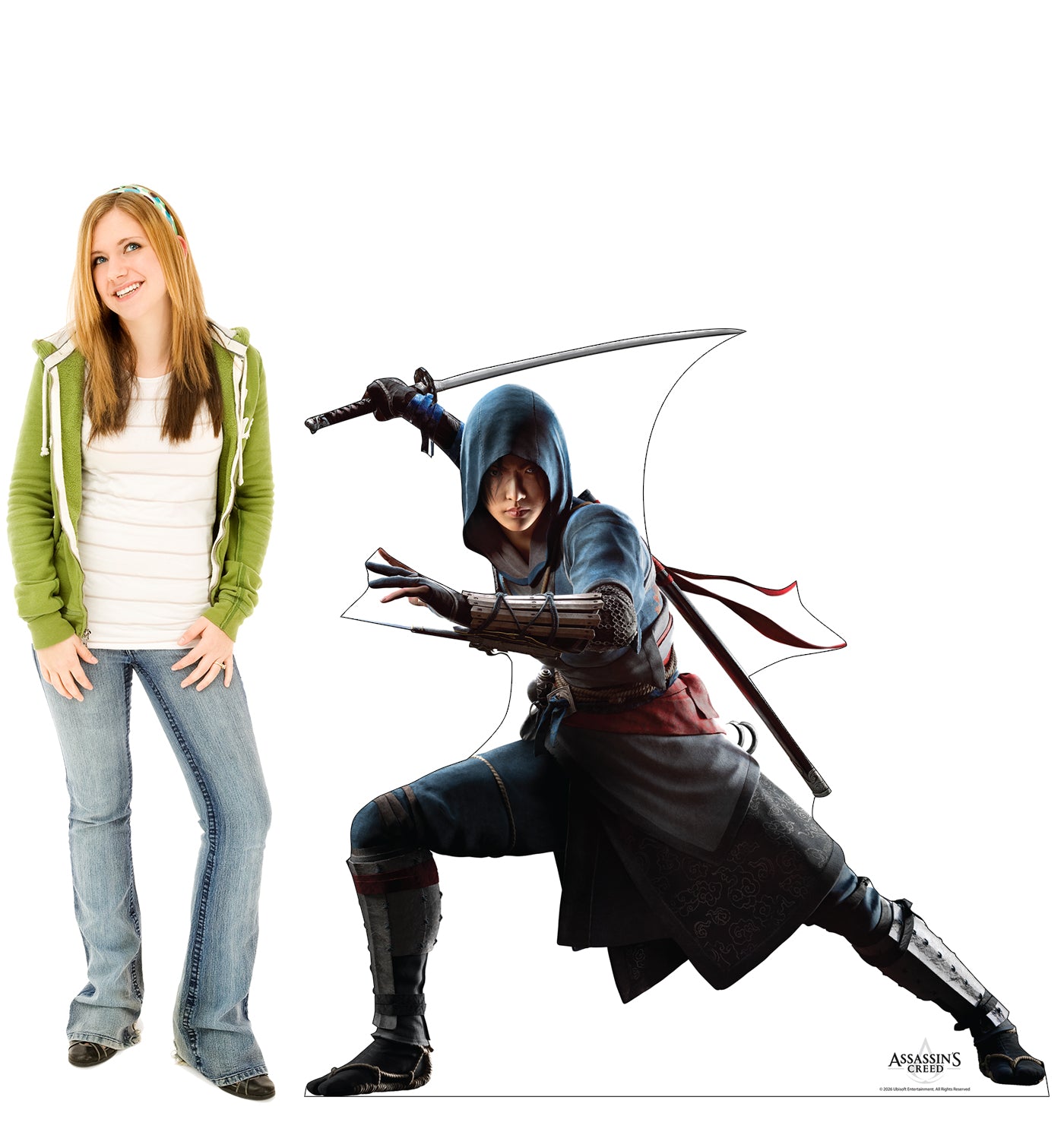 UBICollectibles Assassin's Creed Shadows Fujibayashi Naoe sagoma in cartone