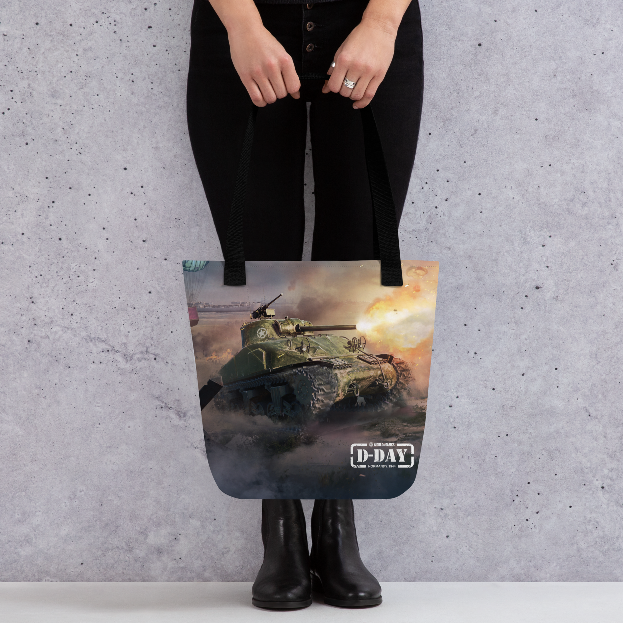 World of Tanks D-Day 2025 shopper tote bag 10 l