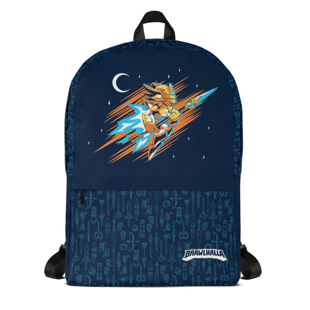 UBICollectibles Brawlhalla Knight zaino nero idrorepellente