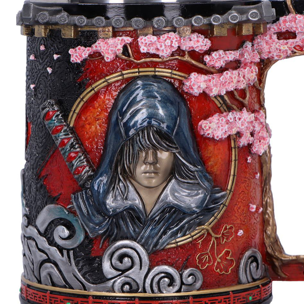 Ubisoft Assassin's Creed Shadows boccale tankard Naoe resina