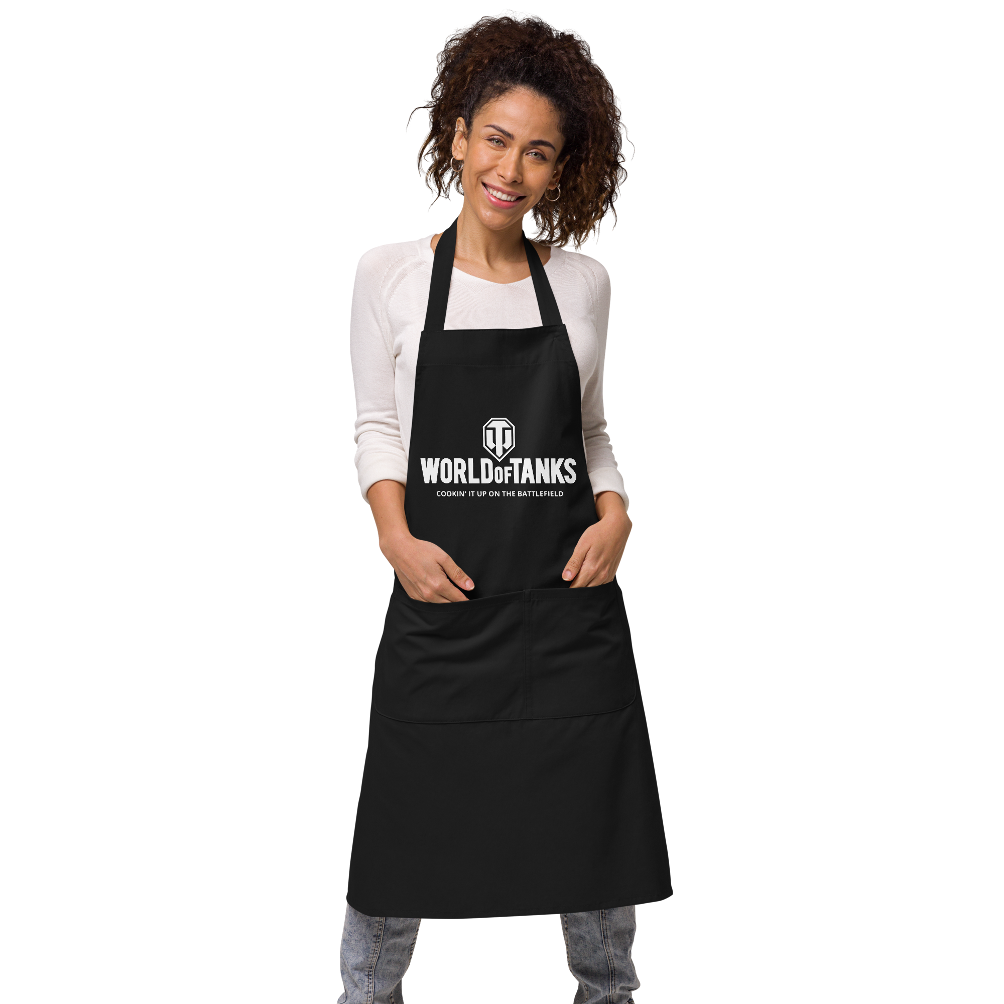 World of Tanks grembiule cucina cotone bio