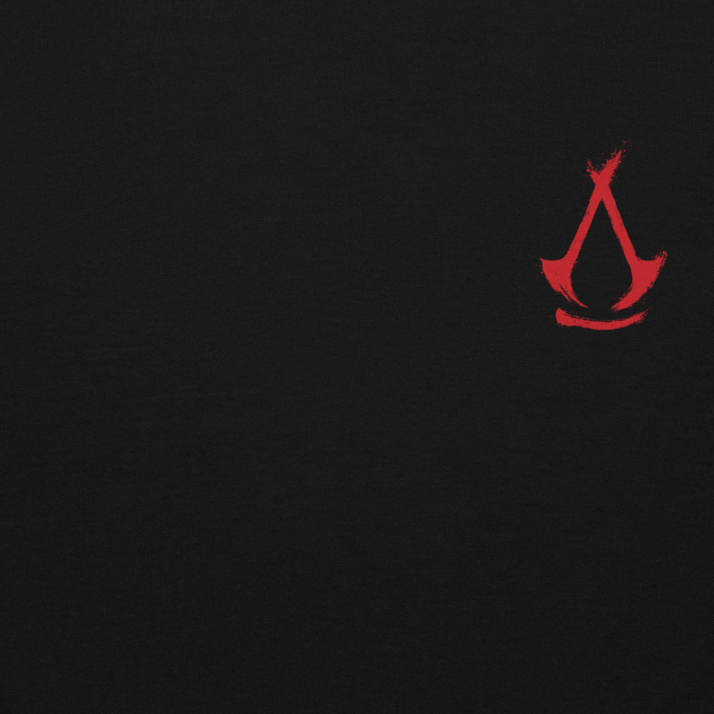 Ubisoft Assassin's Creed Shadows felpa cappuccio nera unisex