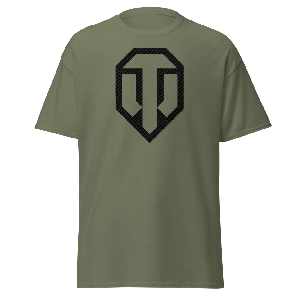 World of Tanks Carbon Fiber Tee maglietta cotone unisex