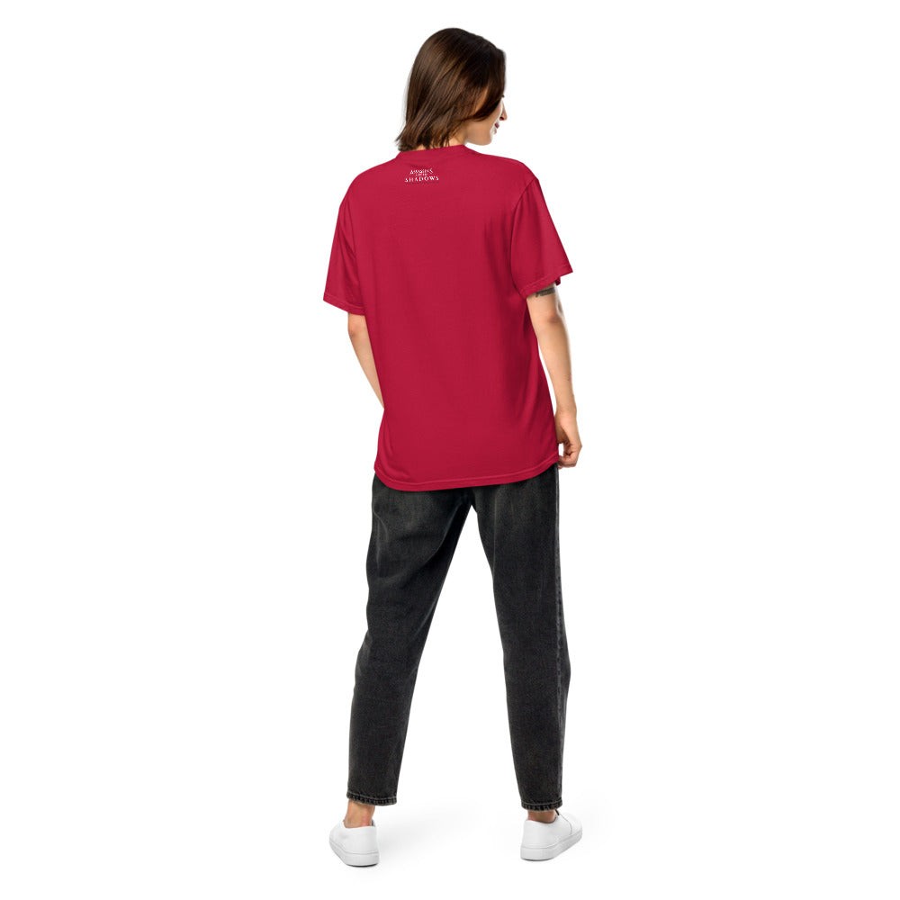 Assassin's Creed Shadows Assassin Insignia t-shirt cotone rossa