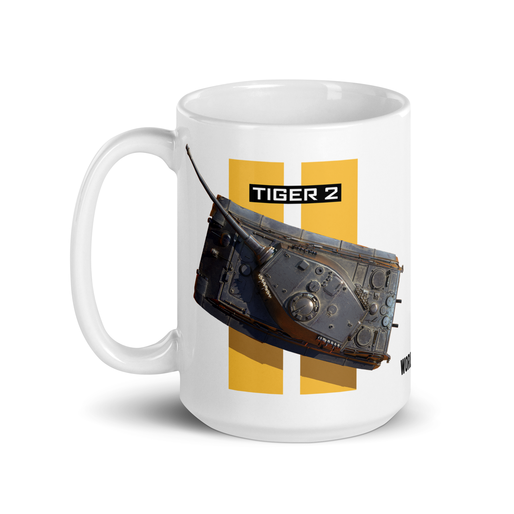 World of Tanks TankFest 2025 Tiger 2 tazza bianca ceramica