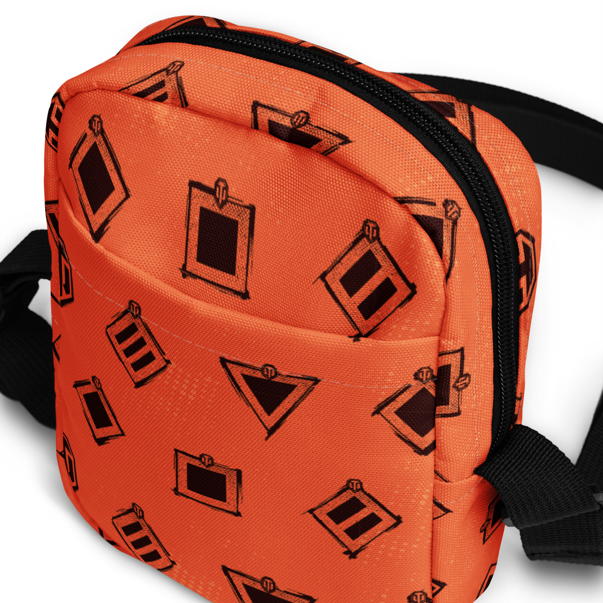 World of Tanks Shapes borsa tracolla utility idrorepellente