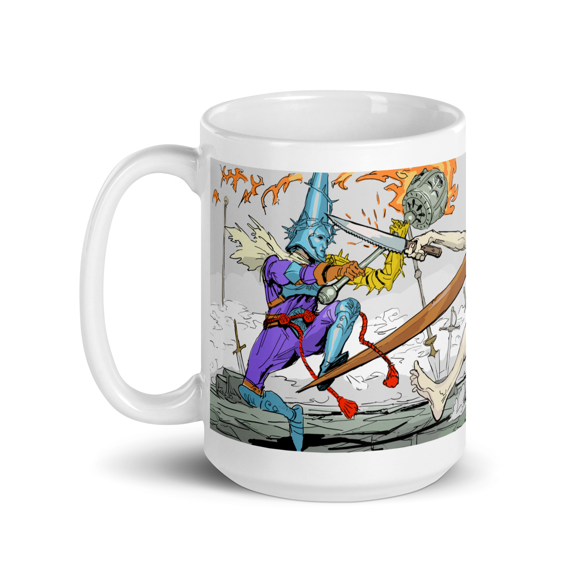 The Game Kitchen Blasphemous II Afilaor Centinela del Esmeril tazza ufficiale