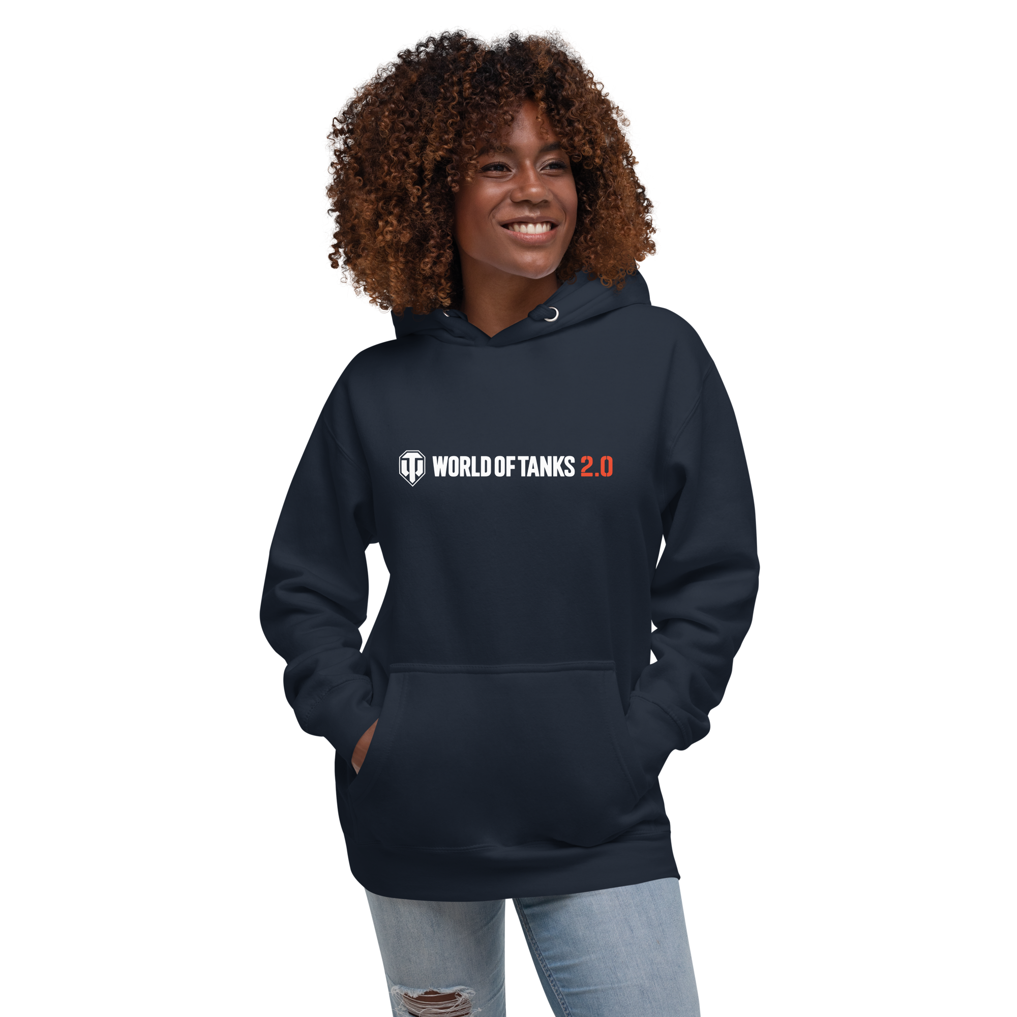 World of Tanks 2.0 Ridgeline felpa con cappuccio blu