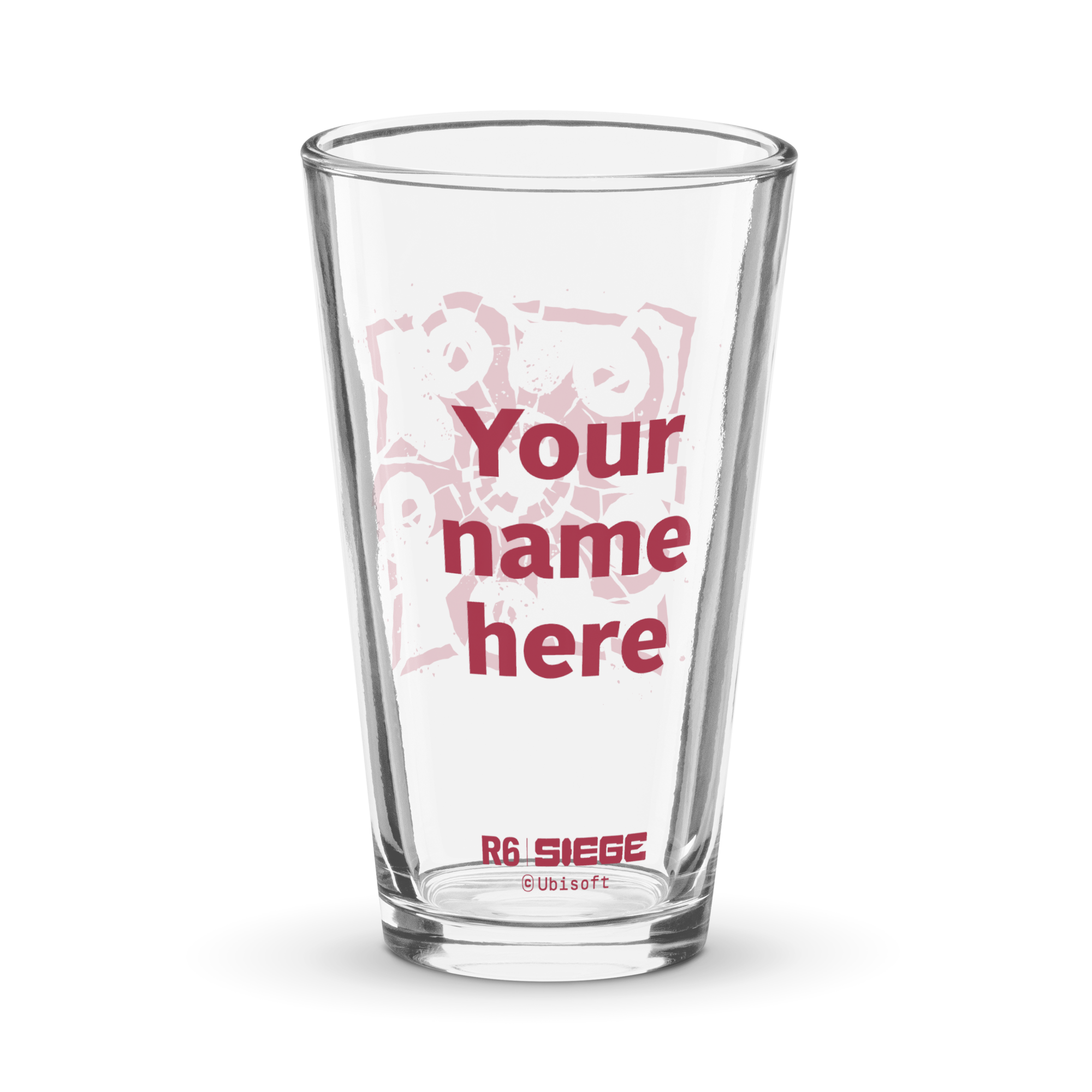 UBICollectibles Six Siege Hibana bicchiere pinta personalizzato 473 ml