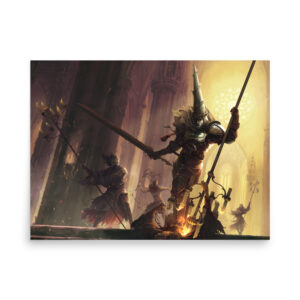 The Game Kitchen Blasphemous poster ufficiale