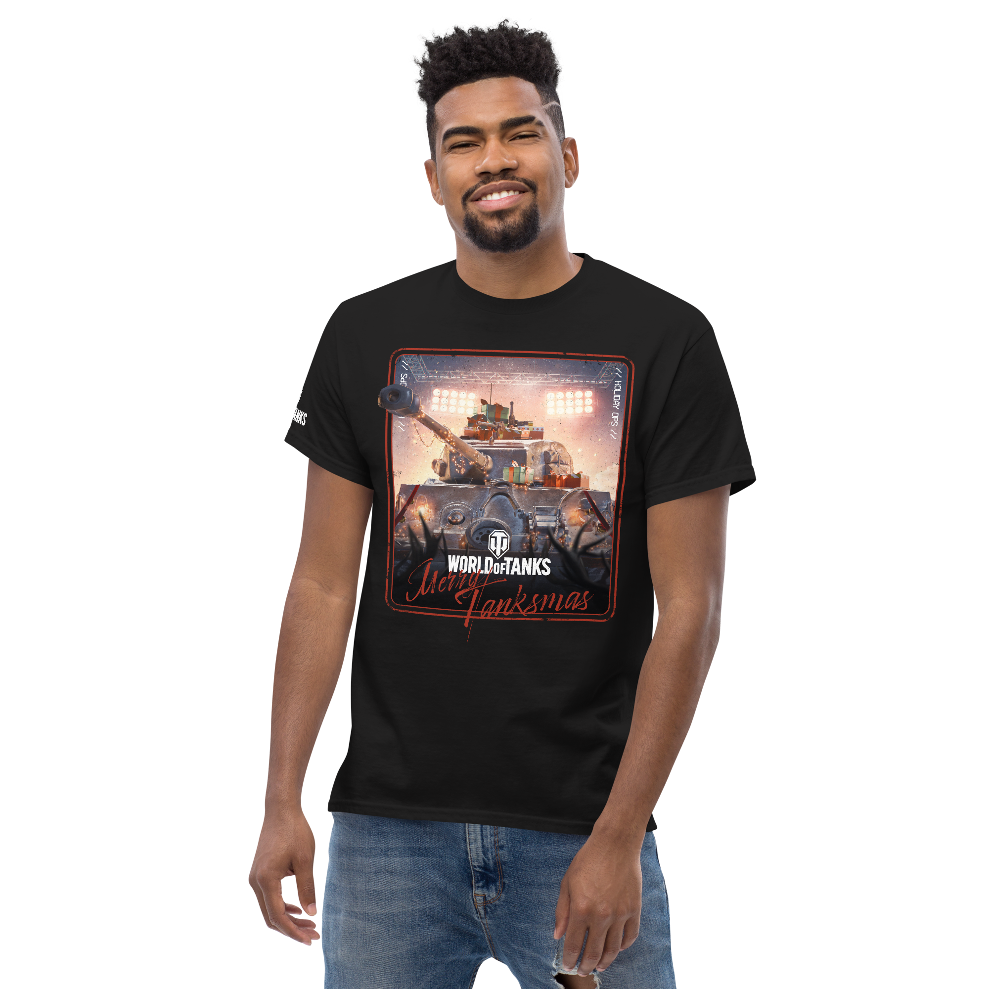 World of Tanks Holiday Ops maglietta cotone unisex
