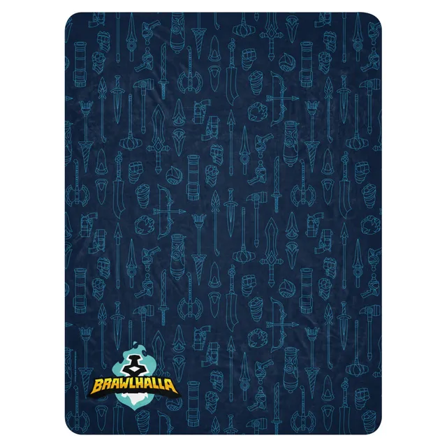 UBICollectibles Brawlhalla Pattern coperta sherpa 50x60in