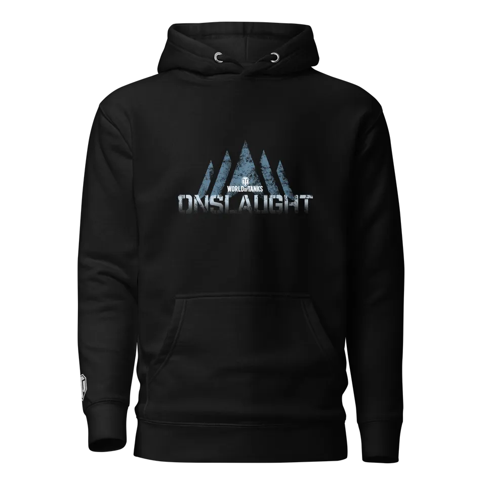 World of Tanks Onslaught 2025 felpa cappuccio unisex