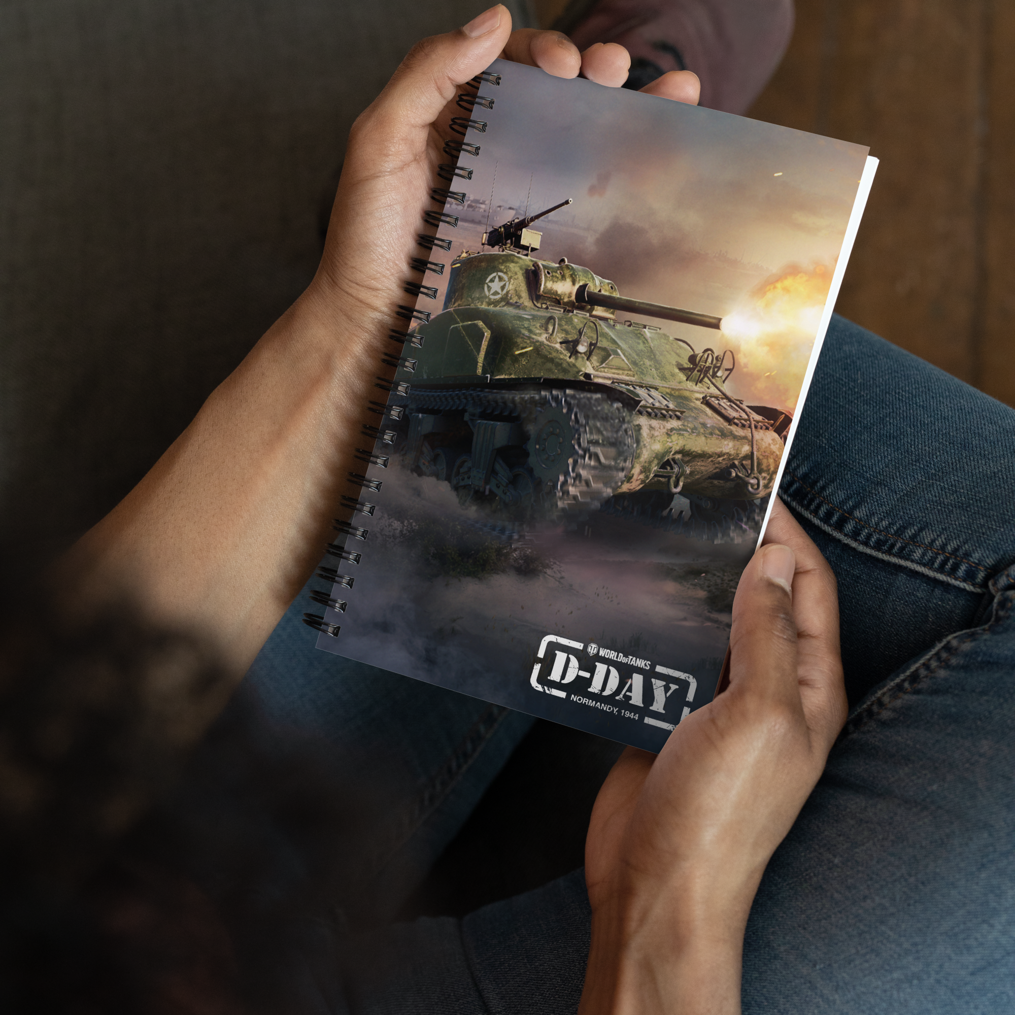 World of Tanks D-Day 2025 quaderno spirale puntinato