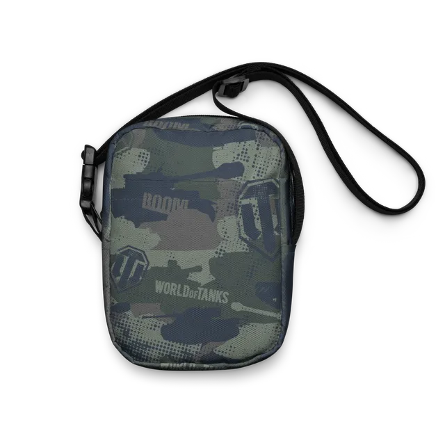 World of Tanks Camo Utility borsa tracolla mimetica