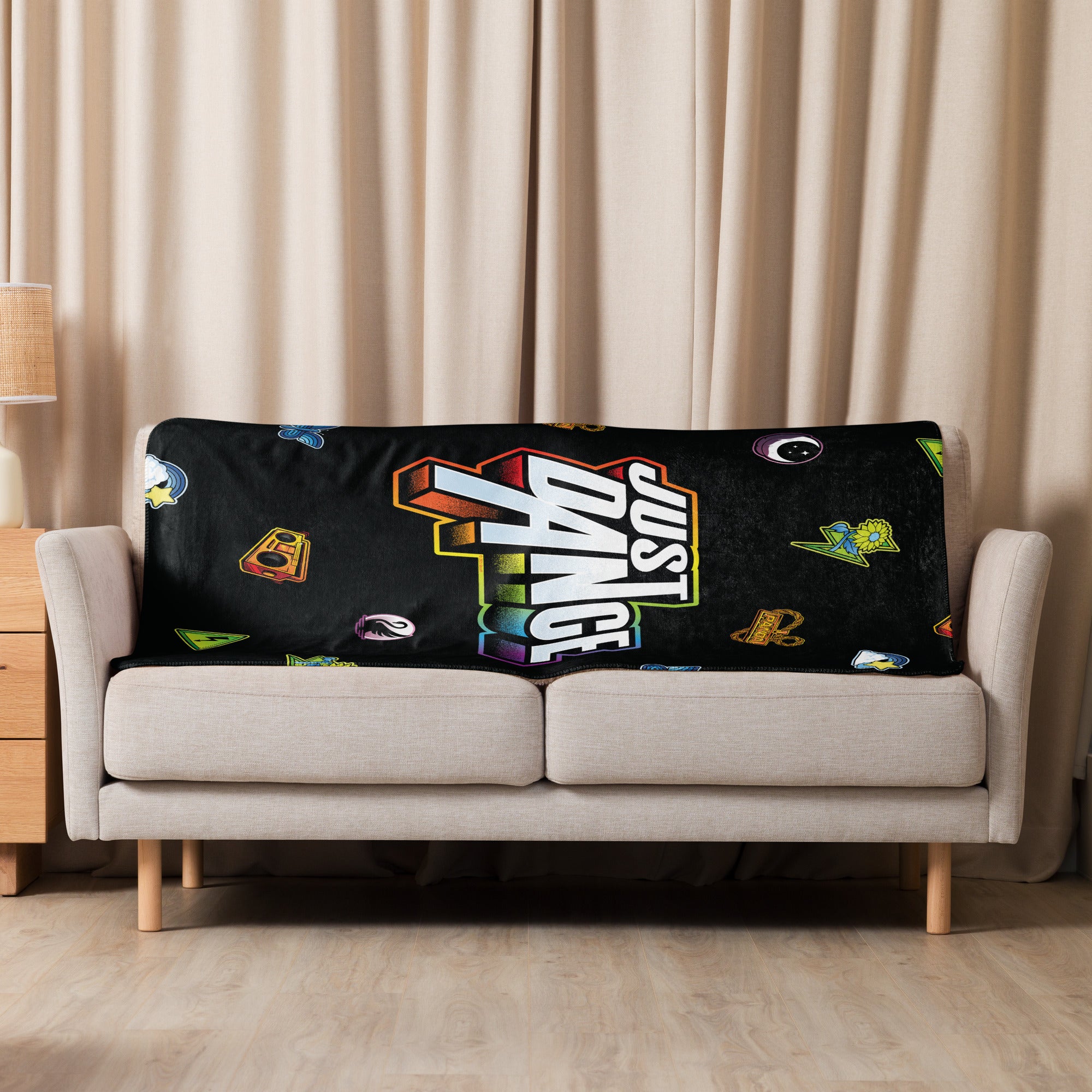 UBICollectibles Just Dance Icons coperta sherpa poliestere morbida