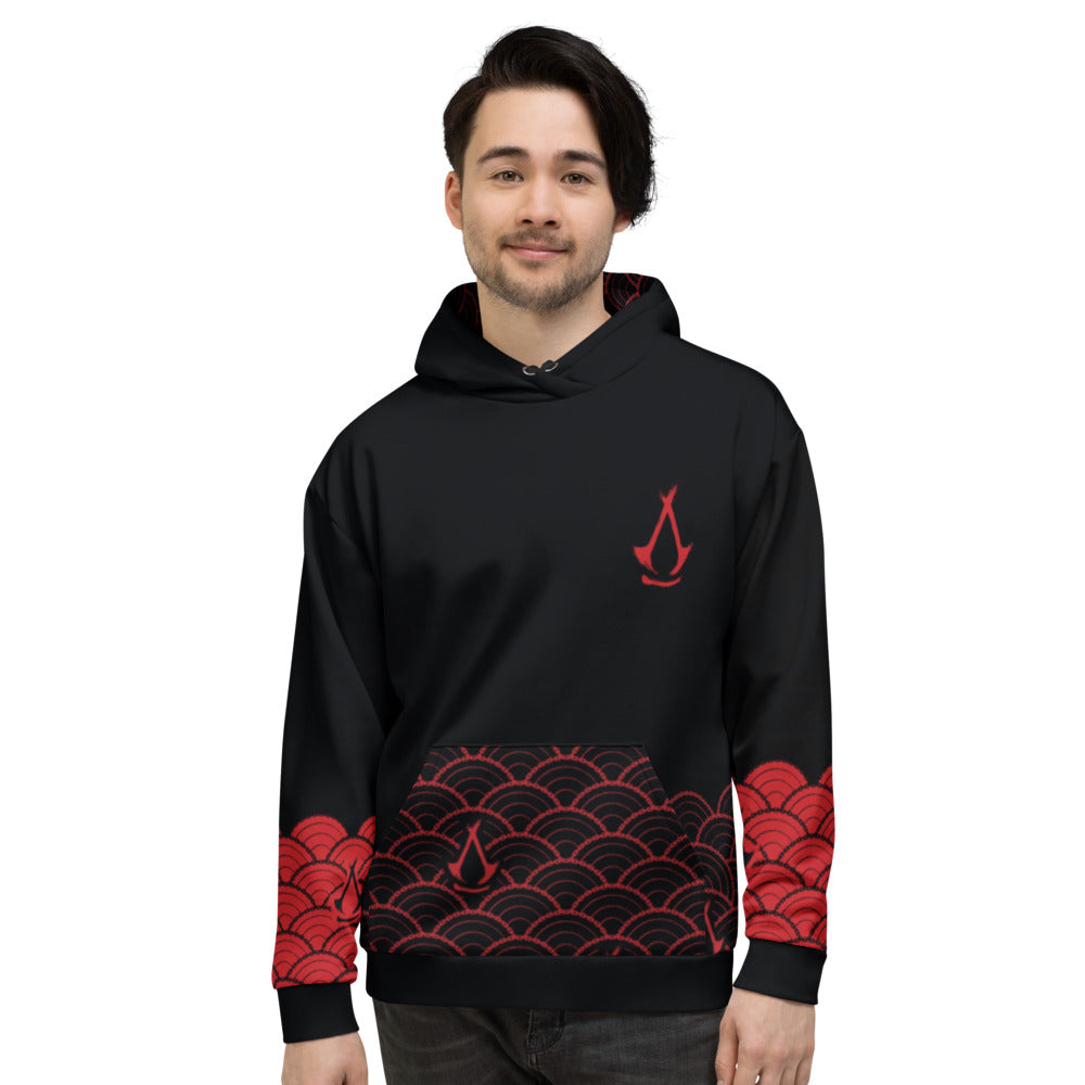 UBICollectibles Assassin's Creed Shadows felpa cappuccio L nera