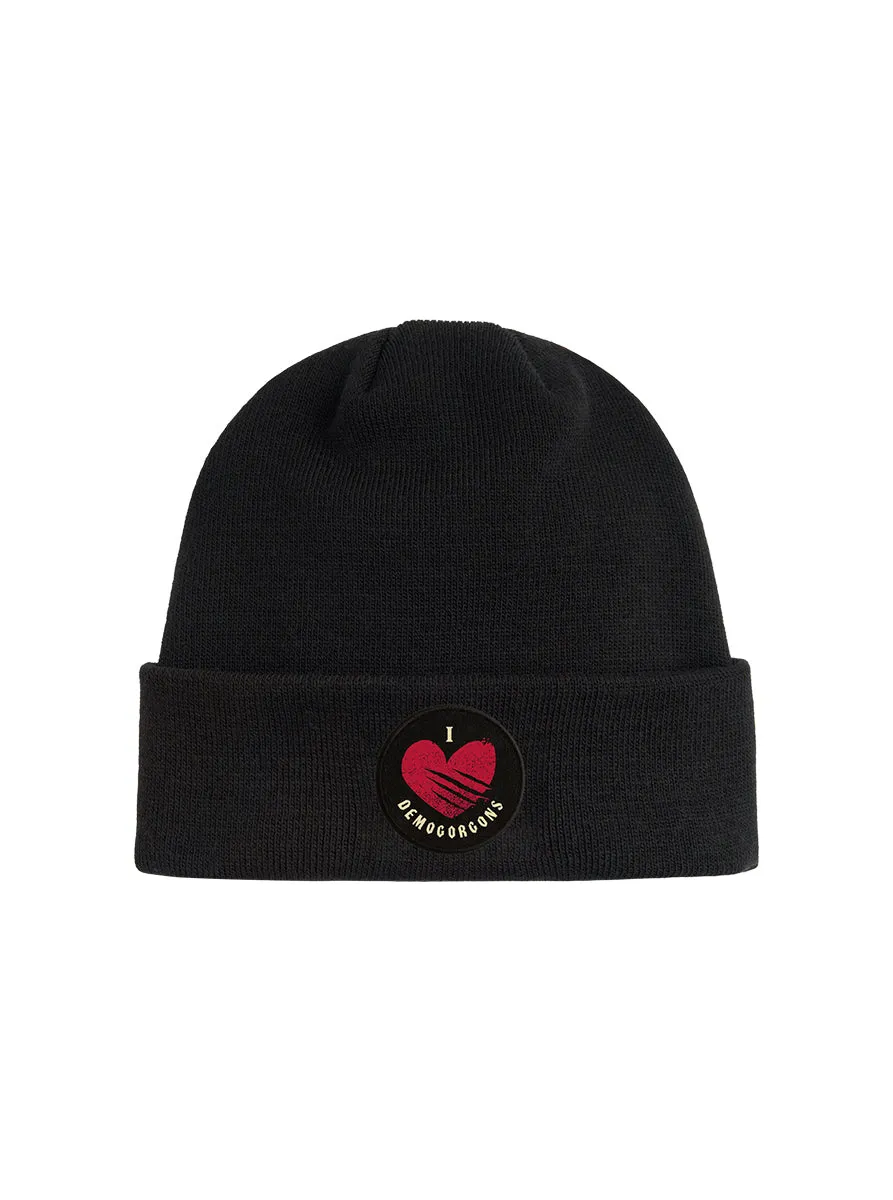 Stranger Things Love Beanie berretto taglia unica ricamato