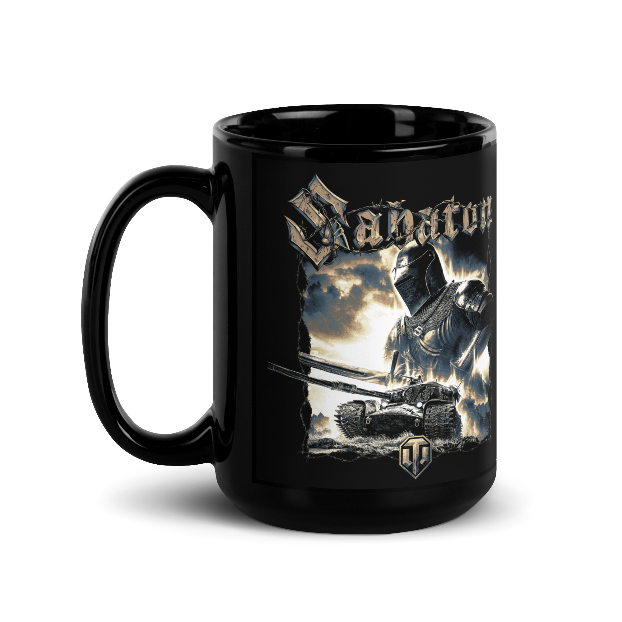World of Tanks Sabaton Knight tazza ceramica