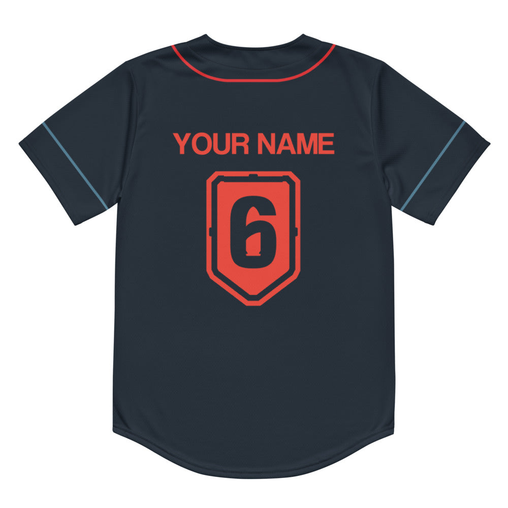 Ubisoft Six Siege Personalized maglia baseball personalizzata