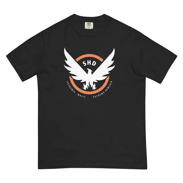 Ubisoft The Division SHD Phoenix Crest maglietta cotone