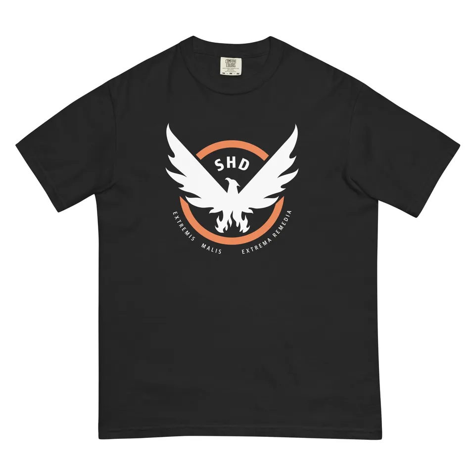 Ubisoft The Division SHD Phoenix Crest maglietta cotone