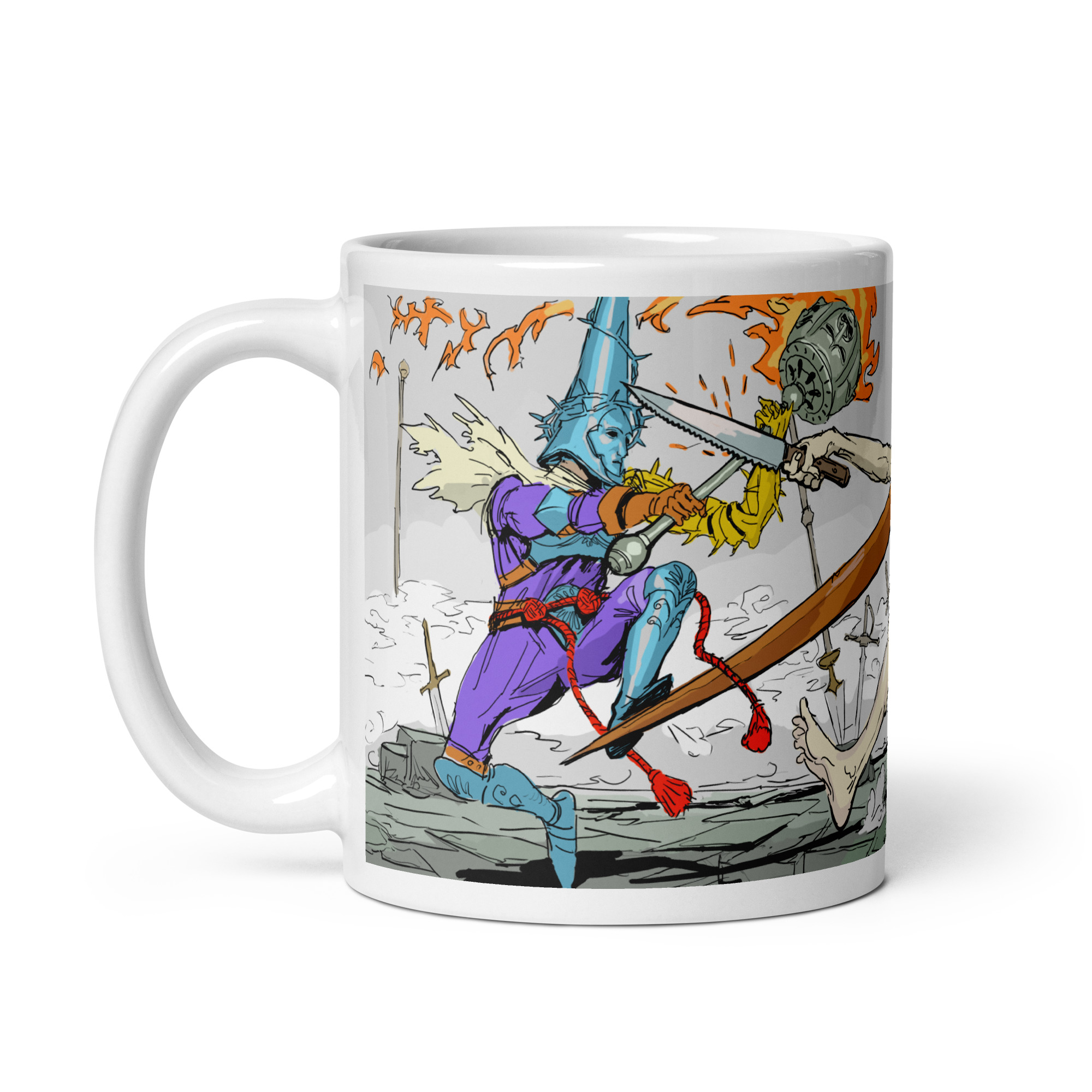 The Game Kitchen Blasphemous II Afilaor Centinela del Esmeril tazza ufficiale