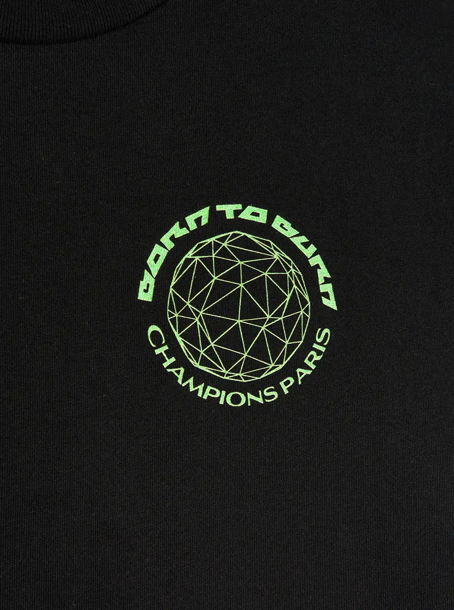 VCT Born to Burn t-shirt Paris cotone organico