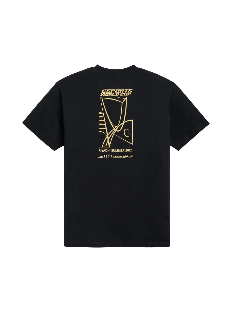 Fulllife EWC 2025 Premium t-shirt cotone bio nera