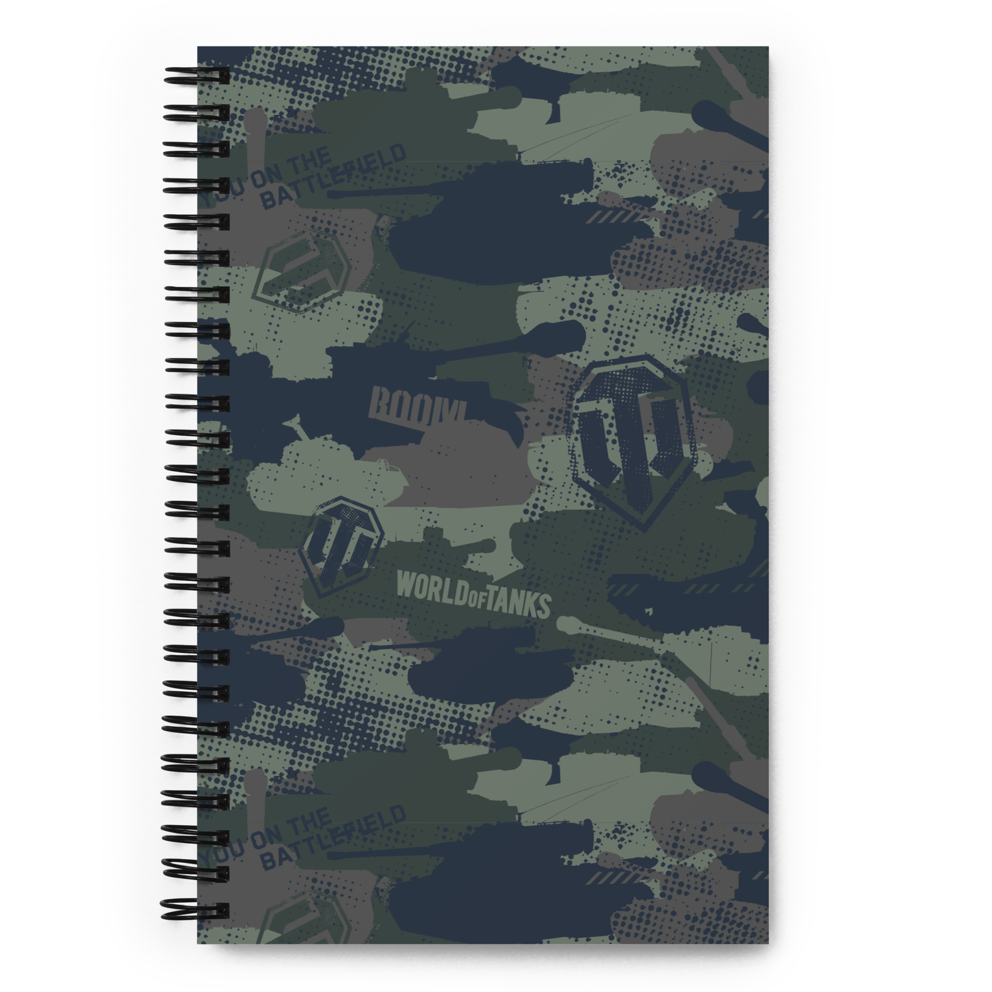 World of Tanks Camo quaderno spiralato 140 pagine
