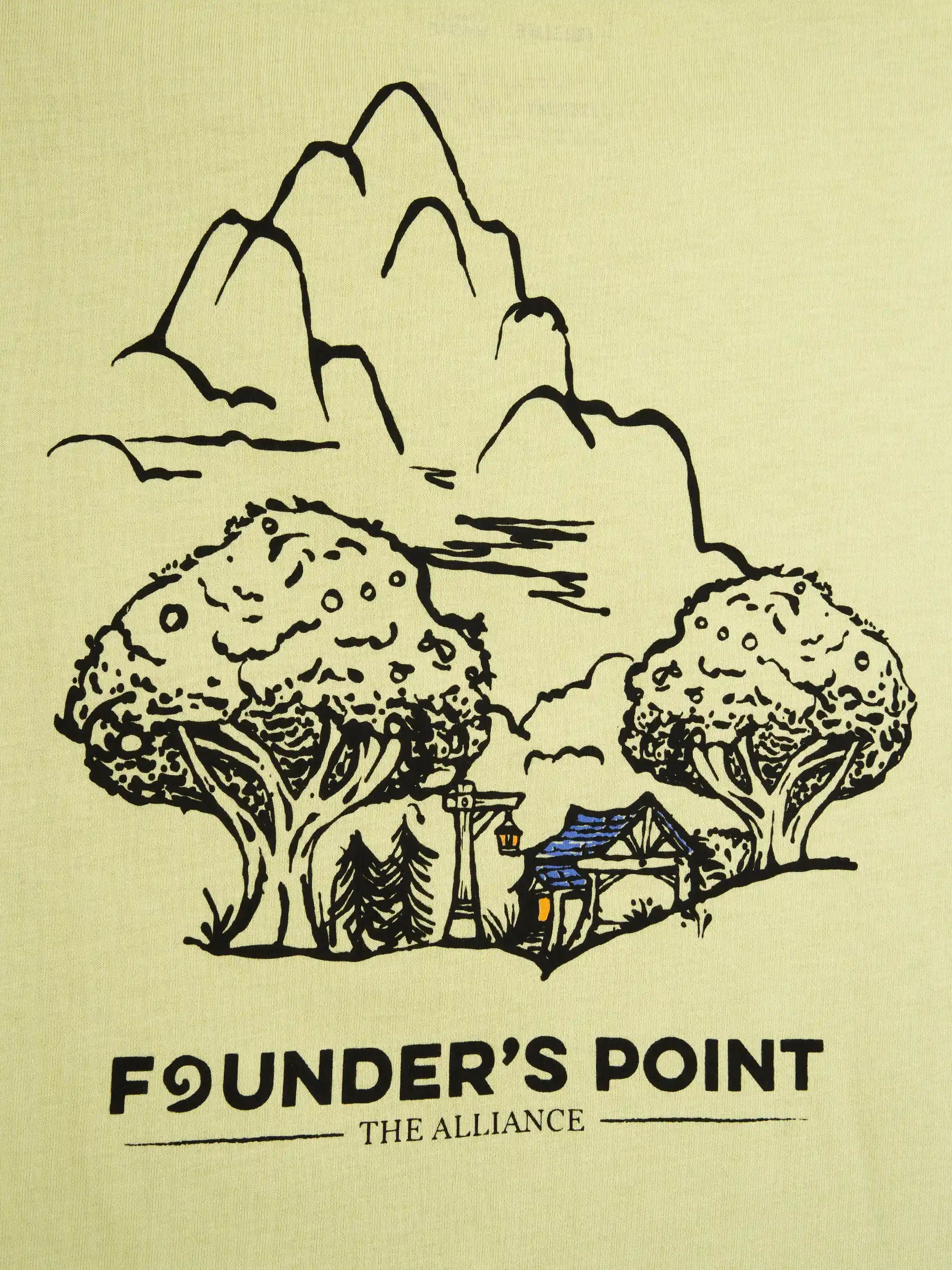 Fulllife Founder's Point maglietta cotone organico