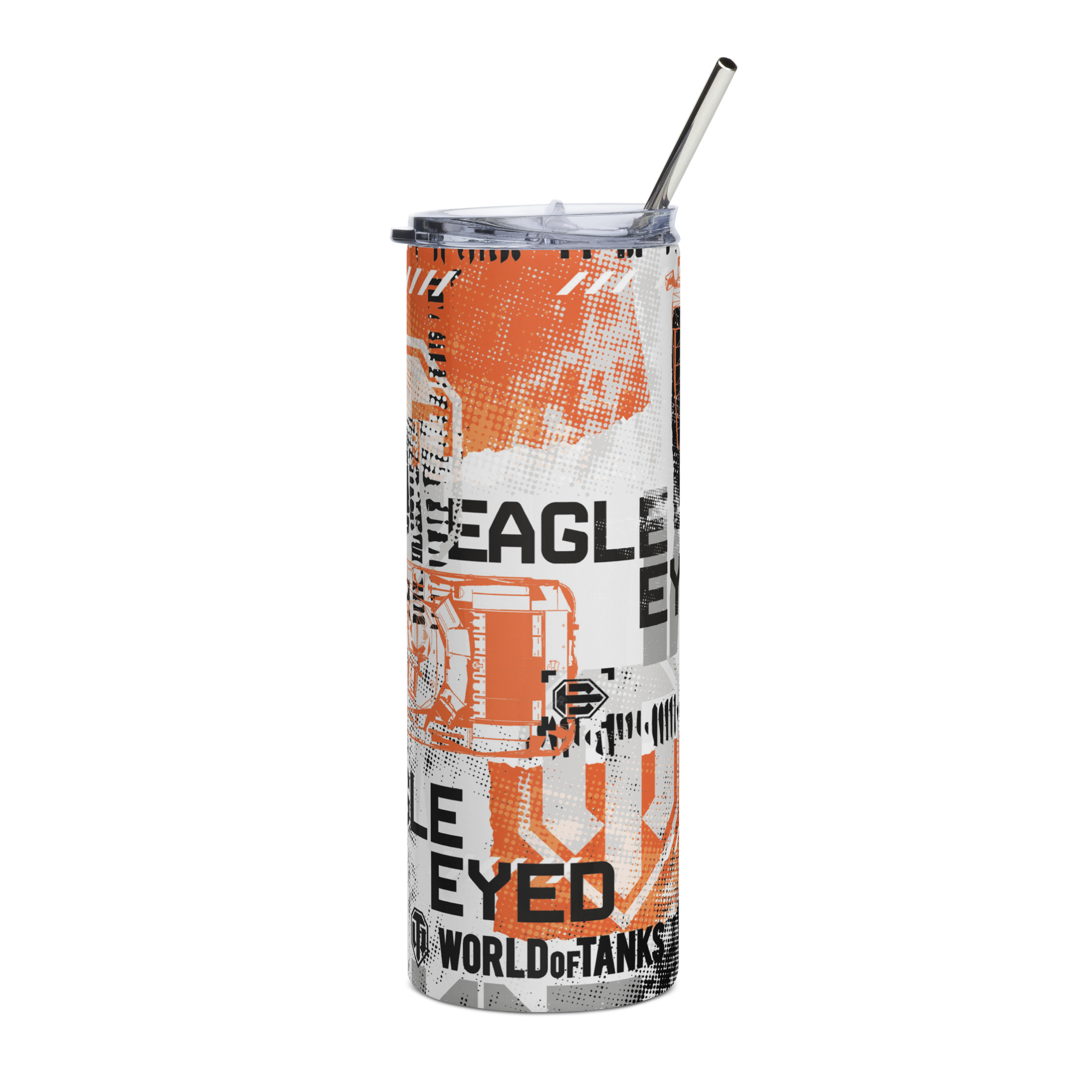 World of Tanks Eagle Eyed tazza termica 600 ml acciaio inox