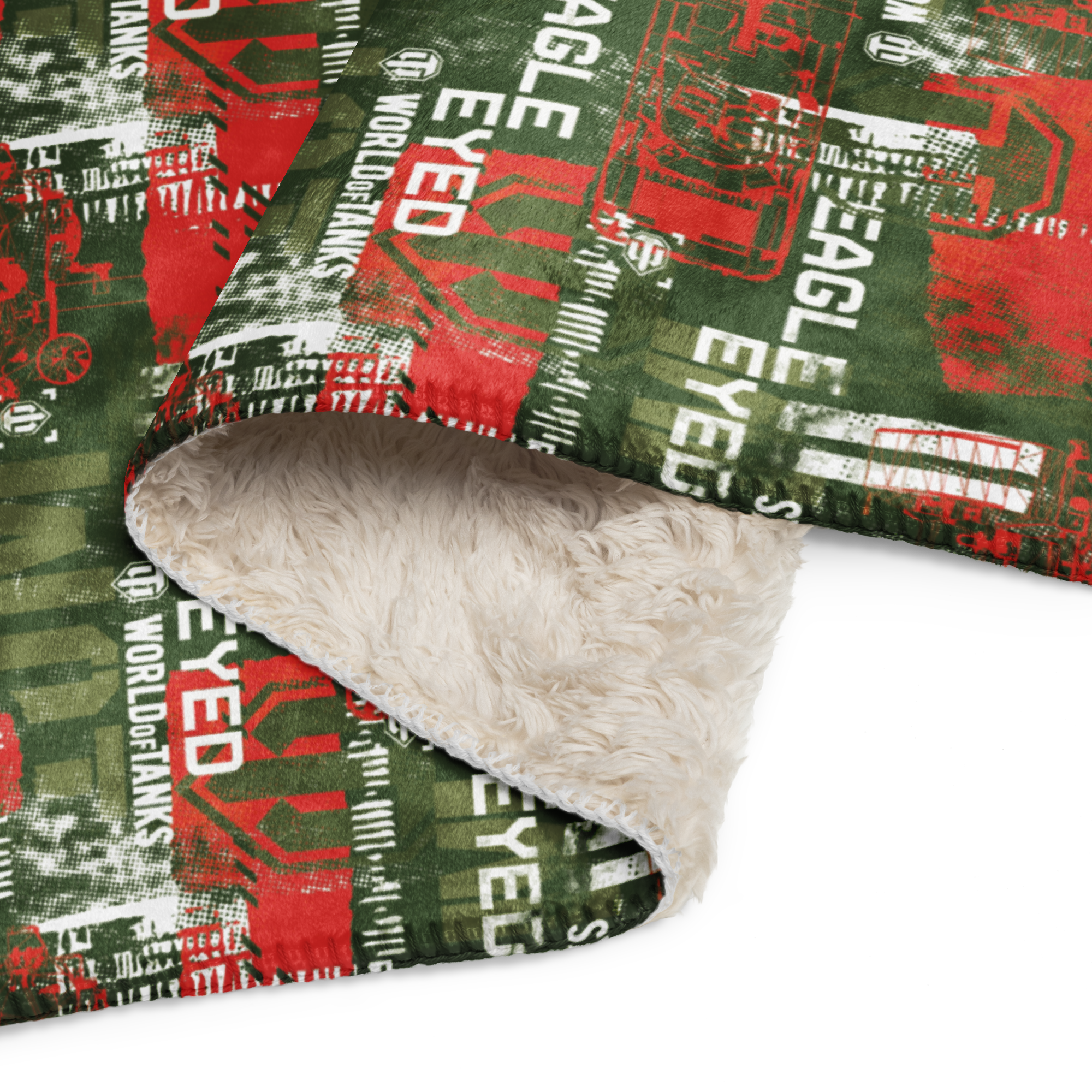 World of Tanks Eagle Eyed coperta sherpa pile divano