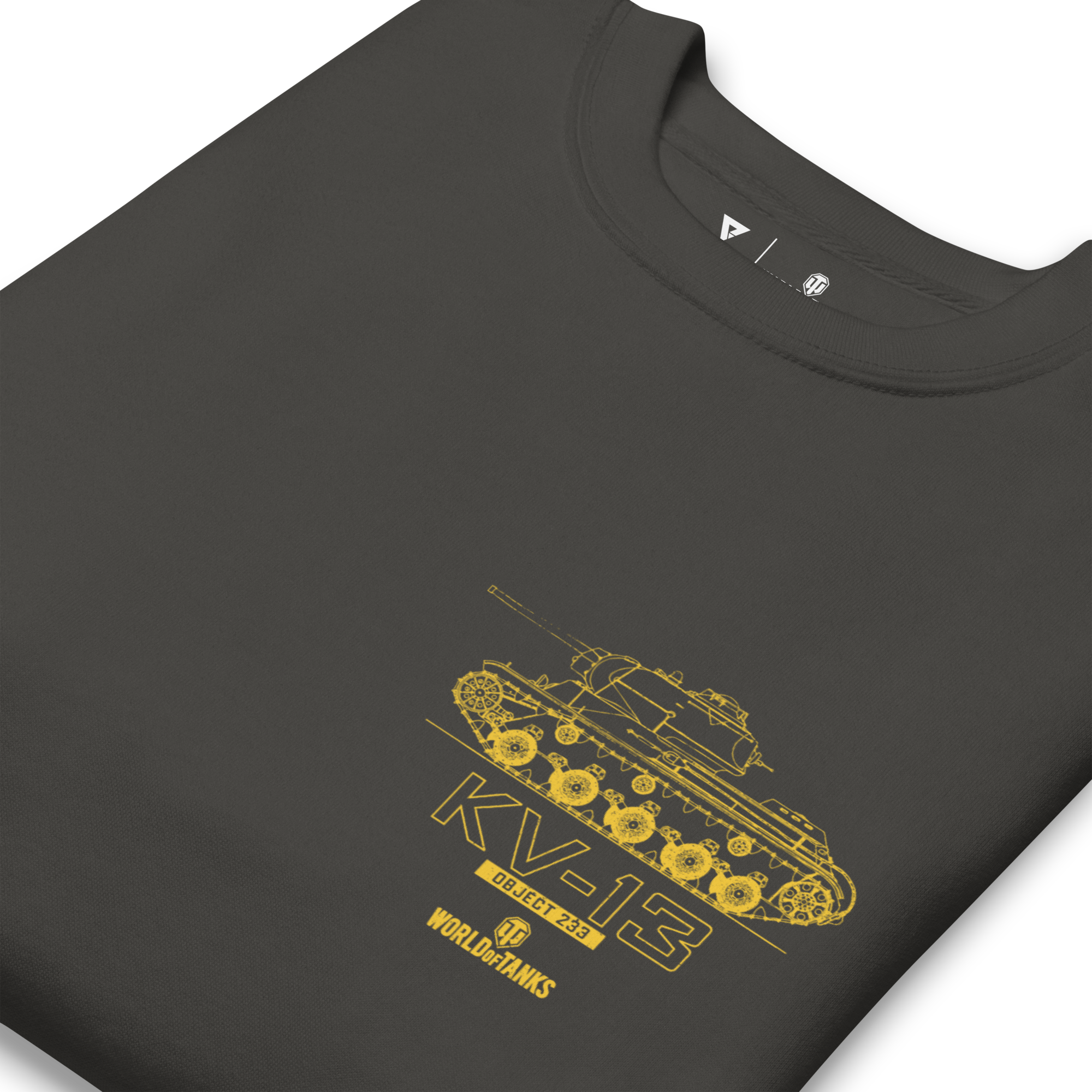 World of Tanks KV-13 Blueprint felpa girocollo