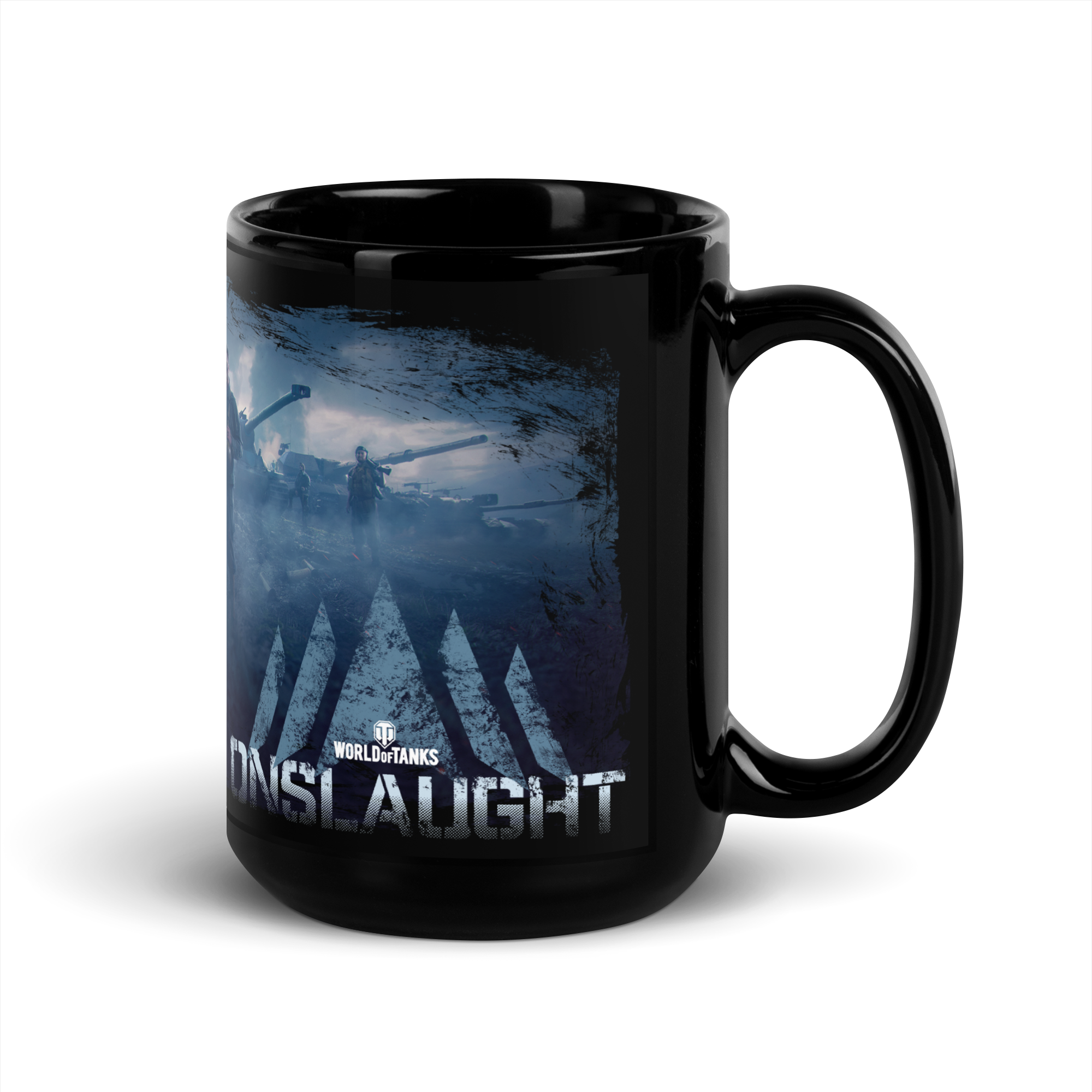 World of Tanks Onslaught 2025 tazza ceramica 15 oz
