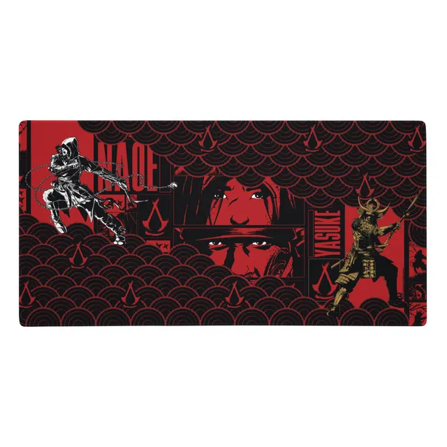 Assassin's Creed Shadows tappetino mouse gaming XXL antiscivolo