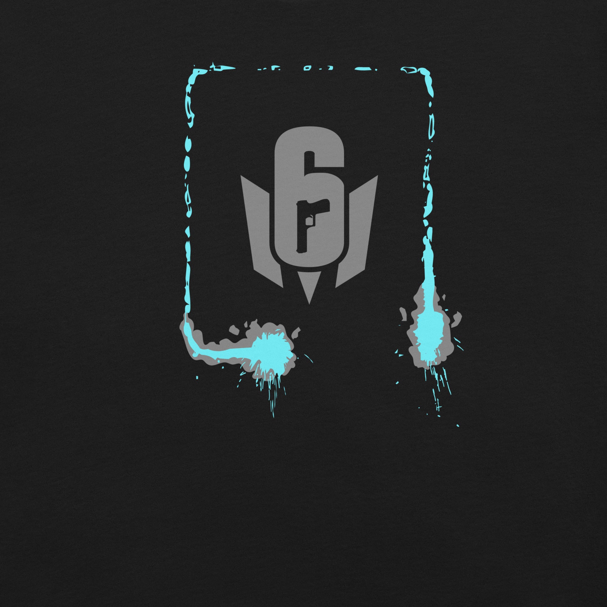 Six Mobile Breach t-shirt cotone pettinato grafica tattica