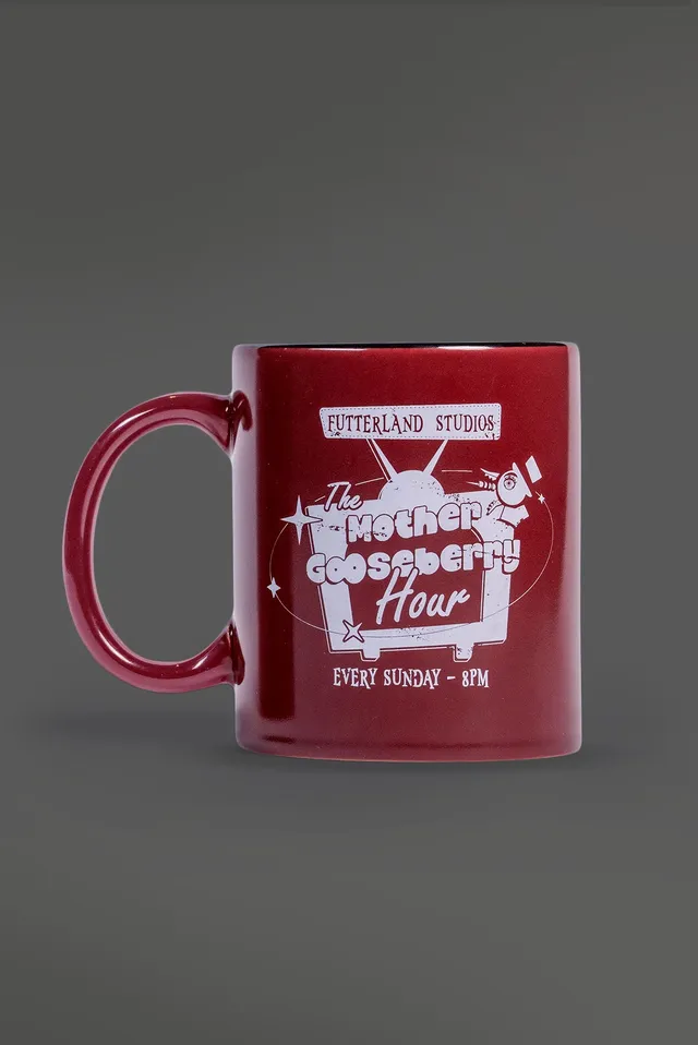 Red Barrels Mother Gooseberry tazza mug bordeaux ceramica