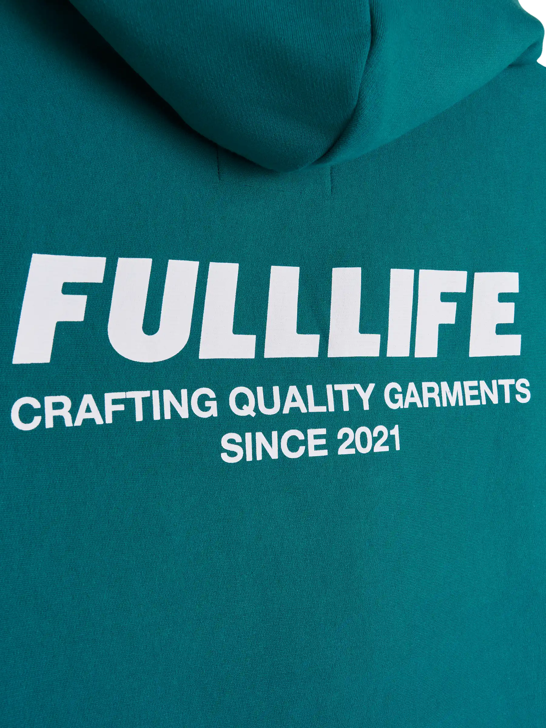 Fulllife Signature felpa con cappuccio cotone organico