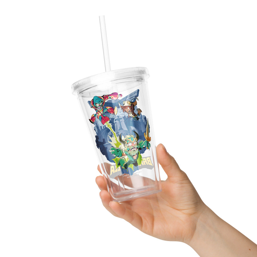 UBICollectibles Brawlhalla Characters tumbler 16 oz con cannuccia