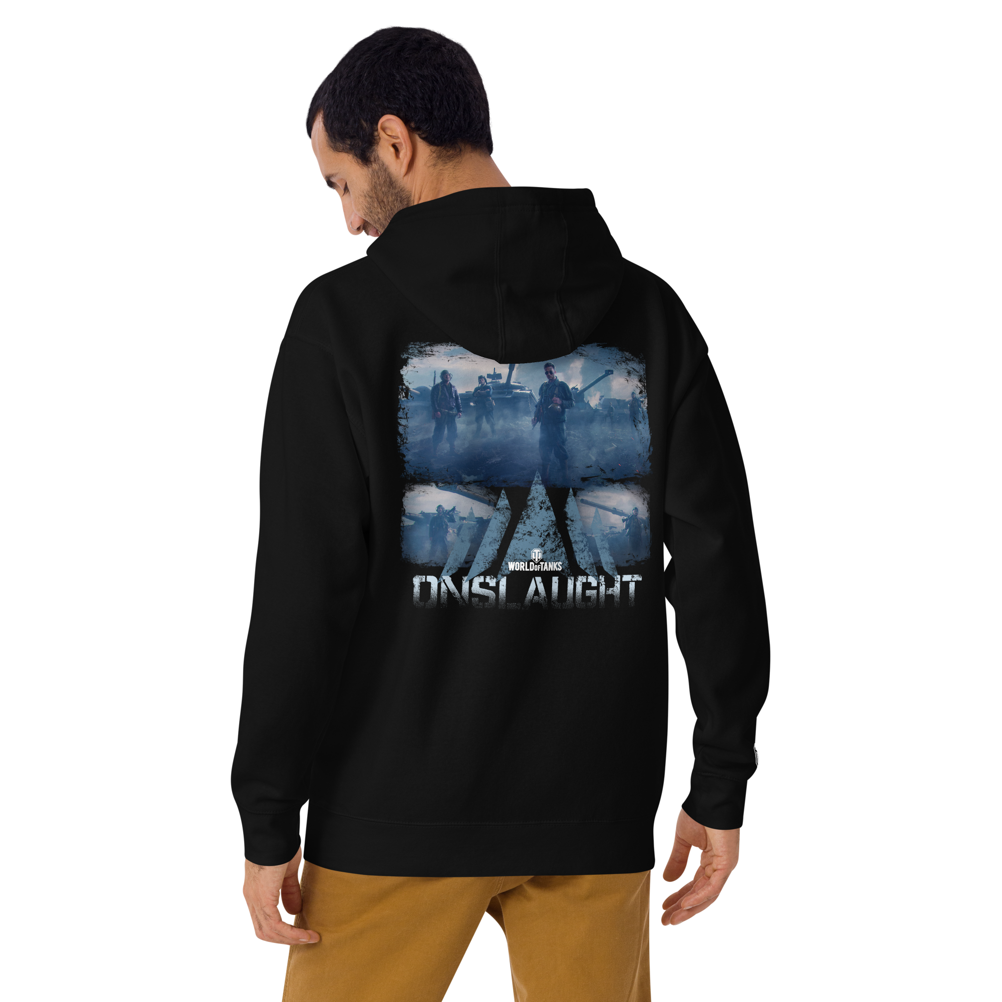World of Tanks Onslaught 2025 felpa cappuccio unisex