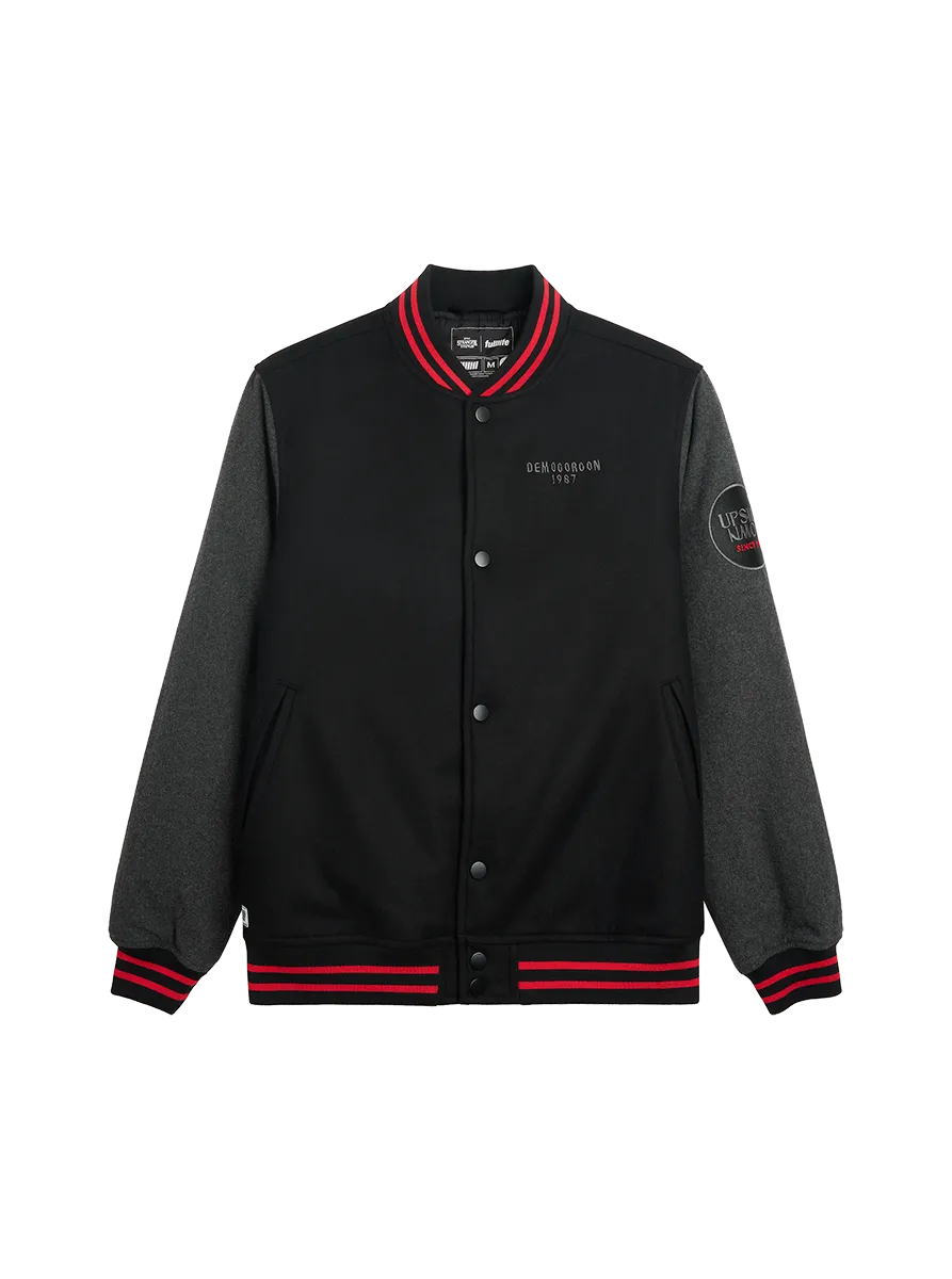 Stranger Things Demogorgon 1987 giacca varsity lana