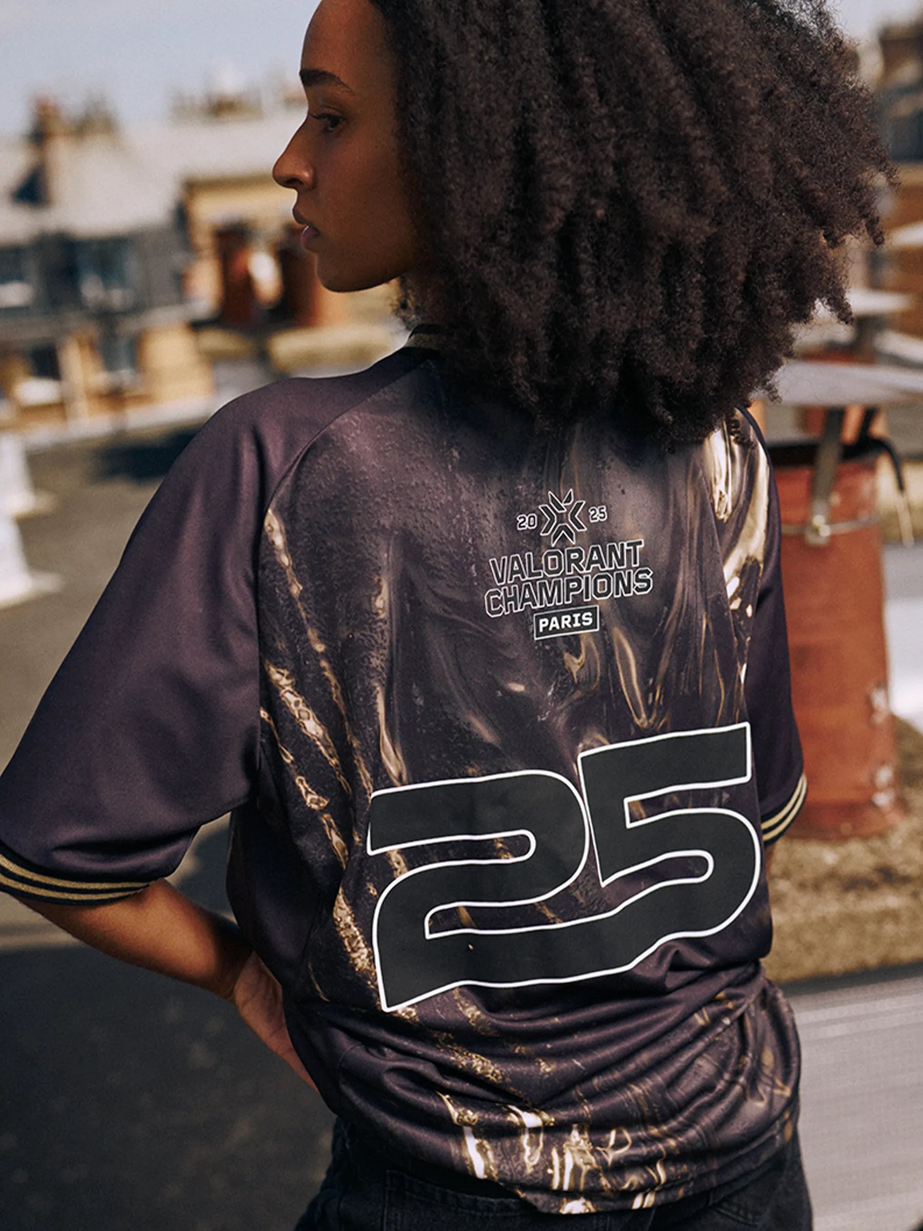 VCT Paris 2025 maglia poliestere riciclato