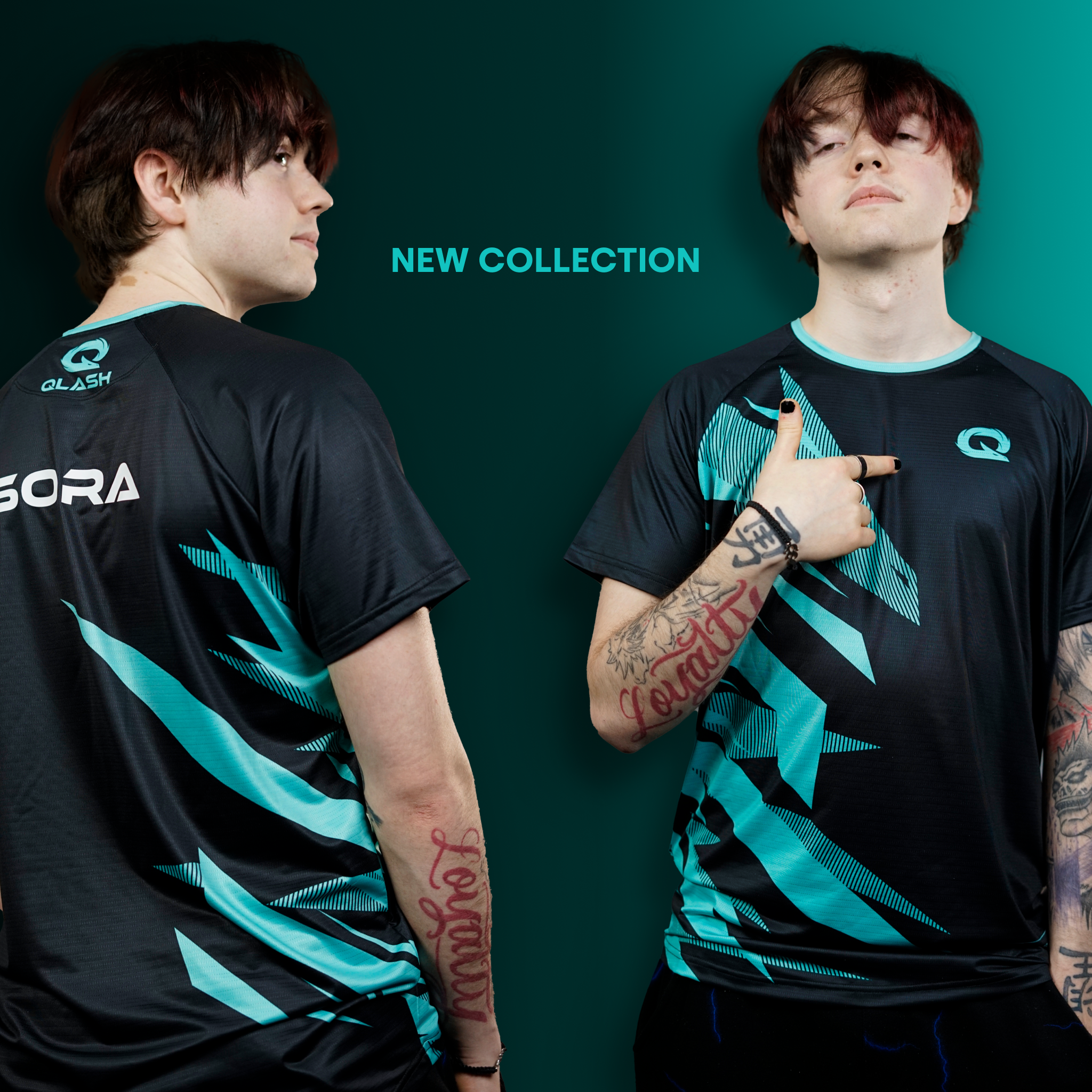 Qlash Official 2023 jersey esports ufficiale